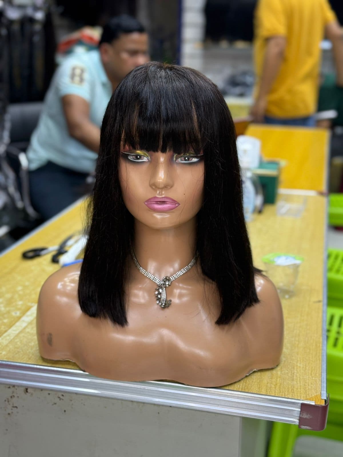 Vietnamese Glueless Fringe Bob Image